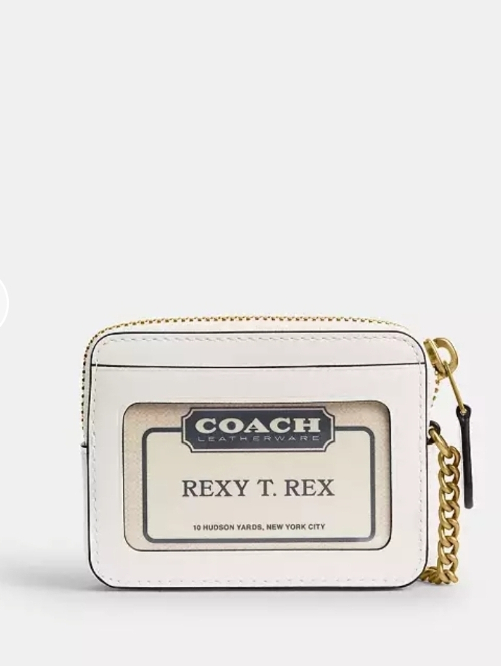 Coach Essential Small Card Case With Sticker Print - Picture 3 of 4